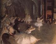Edgar Degas Rehearsal on the stage Germany oil painting artist